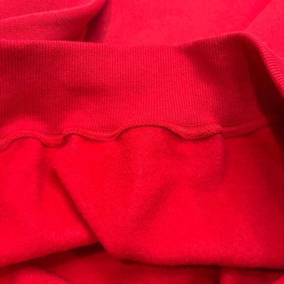 Fox Racing Mens Size L Blank Sweatshirt NOS Red Crew Neck Long Sleeve Streetwear - Picture 10 of 10